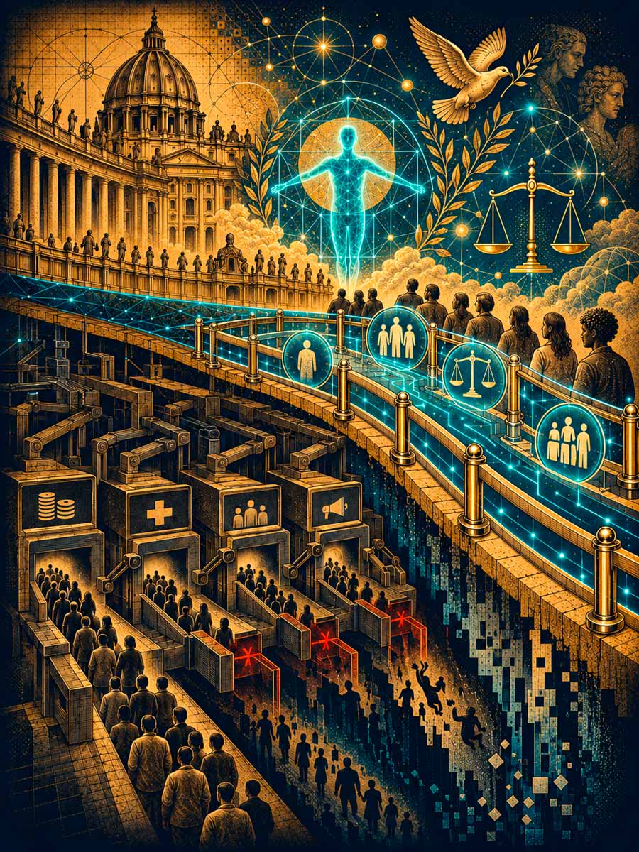 Paolo-Benanti - Ponte della dignità tra algoritmi e umanità